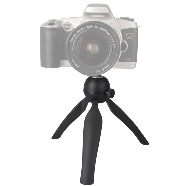 Multi-function Mini Tripod Holder Stand Mount for Mobile Phone / Digital Camera(Black) - free shipping - PMC TechLife - Order now!