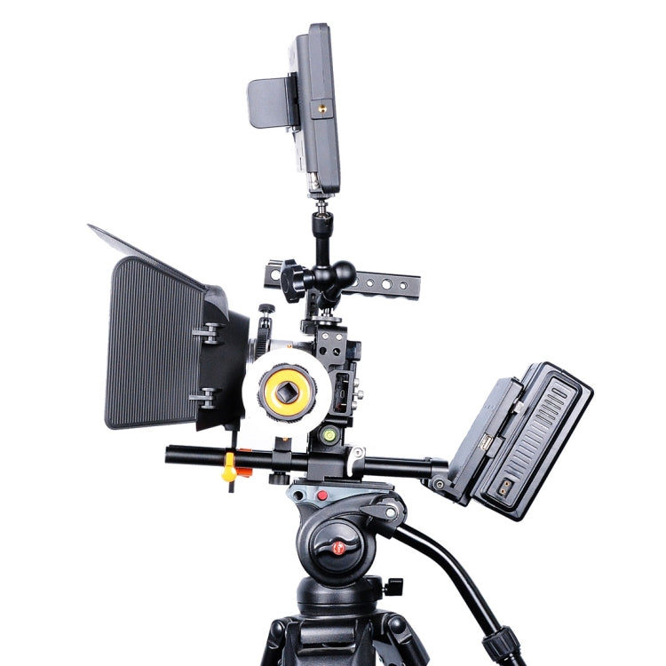 YELANGU YLG0905A Camera Video Cage Handle Stabilizer for Sony A6000/A6300/A6400/A6500(Black) - free shipping - PMC TechLife - Order now!