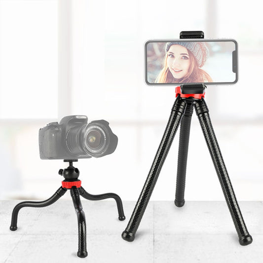 MZ305 Mini Octopus Flexible Tripod Holder with Ball Head for SLR Cameras, GoPro HERO10 Black / HERO9 Black / HERO8 Black /7 /6 /5 /5 Session /4 Session /4 /3+ /3 /2 /1, DJI Osmo Action, Xiaoyi and Other Action Cameras, Cellphone, Size:30cmx5cm - Portable Mini Tripod by PMC Jewellery | Online Shopping South Africa | PMC Jewellery | Buy Now Pay Later Mobicred