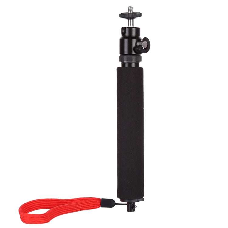 Universal 360 degree Selfie Stick with Red Rope for Gopro, Cellphone, Compact Cameras with 1/4 Threaded Hole, Length: 210mm-525mm - Extendable Pole by PMC Jewellery | Online Shopping South Africa | PMC Jewellery | Buy Now Pay Later Mobicred