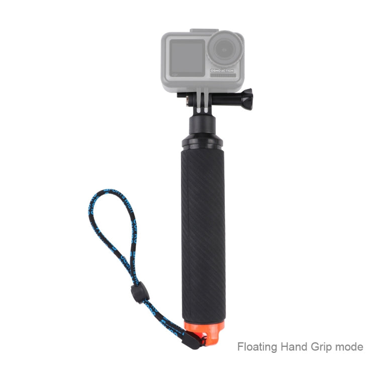 Shutter Trigger + Floating Hand Grip Diving Buoyancy Stick with Adjustable Anti-lost Strap & Screw & Wrench for DJI Osmo Action -  by PMC Jewellery | Online Shopping South Africa | PMC Jewellery | Buy Now Pay Later Mobicred