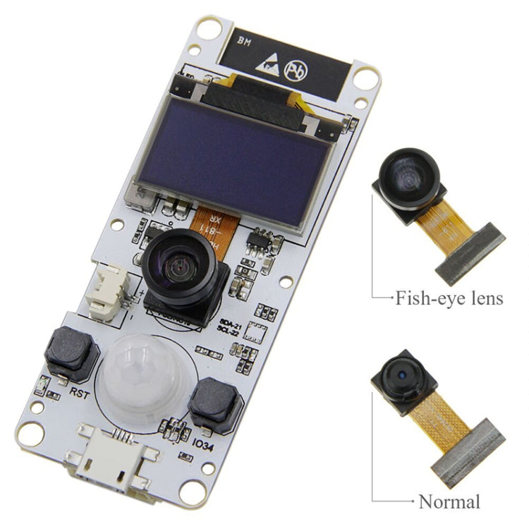 TTGO OV2640 Fisheye Single Lens Camera Module for T-Camera Plus ESP32-DOWDQ6 8MB SPRAM - Module by TTGO | Online Shopping South Africa | PMC Jewellery | Buy Now Pay Later Mobicred