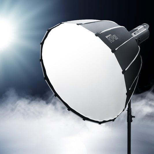 TRIOPO KP2-70 70cm Speedlite Flash Deep Parabolic Softbox Bowens Mount Diffuser(Black) -  by TRIOPO | Online Shopping South Africa | PMC Jewellery | Buy Now Pay Later Mobicred