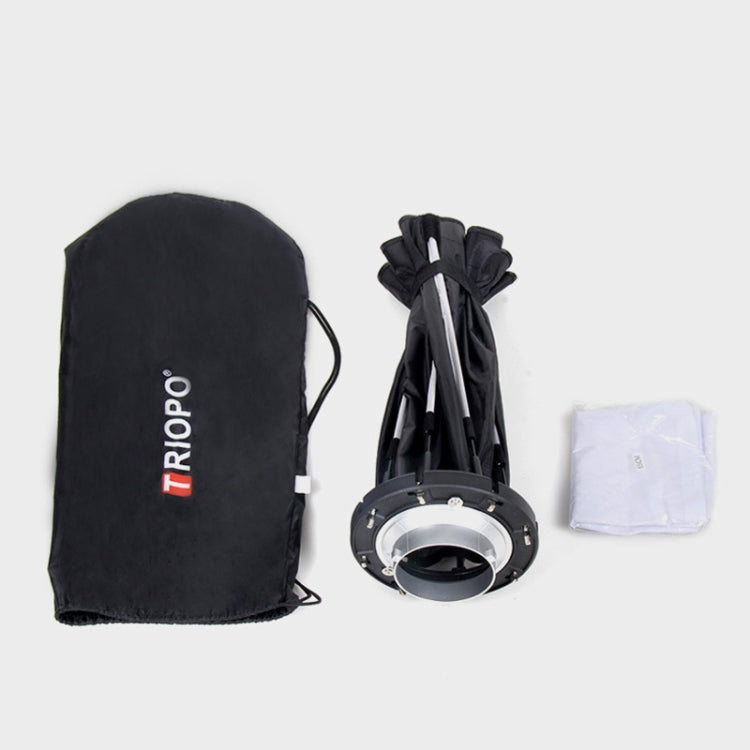 TRIOPO K2-120 120cm Speedlite Flash Octagon Parabolic Softbox Bowens Mount Diffuser (Black) - free shipping - PMC TechLife - Order now!