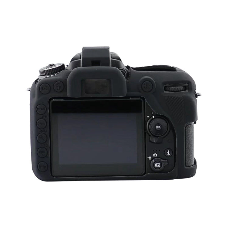Soft Silicone Protective Case for Nikon D7500(Black) - Protective Case by PMC TechLife | Online Shopping South Africa | PMC TechLife | Buy Now Pay Later Mobicred