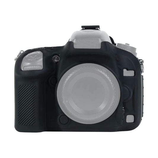 For Nikon D600 / D610 Soft Silicone Protective Case(Black) - Protective Case by PMC Jewellery | Online Shopping South Africa | PMC Jewellery | Buy Now Pay Later Mobicred