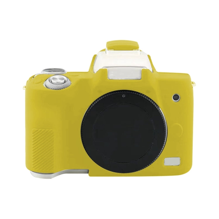 For Canon EOS M50 Mark II / M50 II Soft Silicone Protective Case(Yellow) - free shipping - PMC TechLife - Order now!