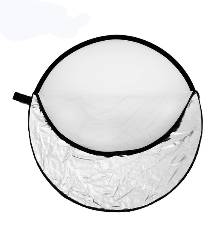 Godox FT01 110cm Round 2 in 1 Gold / Silver Folding Reflector Board -  by Godox | Online Shopping South Africa | PMC TechLife | Buy Now Pay Later Mobicred