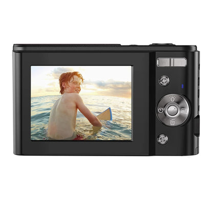 DC311 2.4 inch 36MP 16X Zoom 2.7K Full HD Digital Camera Children Card Camera, US Plug(Black) - Children Cameras by PMC Jewellery | Online Shopping South Africa | PMC Jewellery | Buy Now Pay Later Mobicred