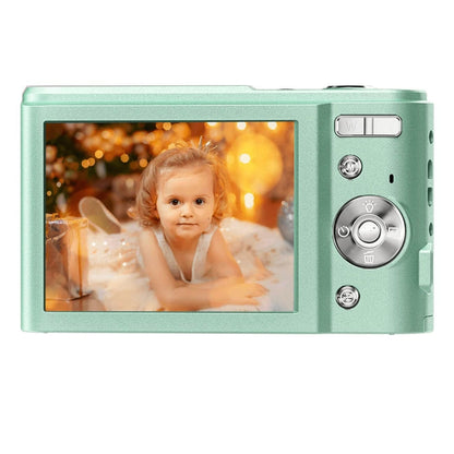 DC311 2.4 inch 36MP 16X Zoom 2.7K Full HD Digital Camera Children Card Camera, EU Plug(Green) - Children Cameras by PMC Jewellery | Online Shopping South Africa | PMC Jewellery | Buy Now Pay Later Mobicred