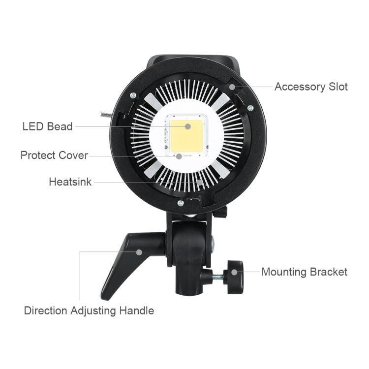 Godox SL60W LED Light Studio Continuous Photo Video Light(EU Plug) - Shoe Mount Flashes by Godox | Online Shopping South Africa | PMC Jewellery