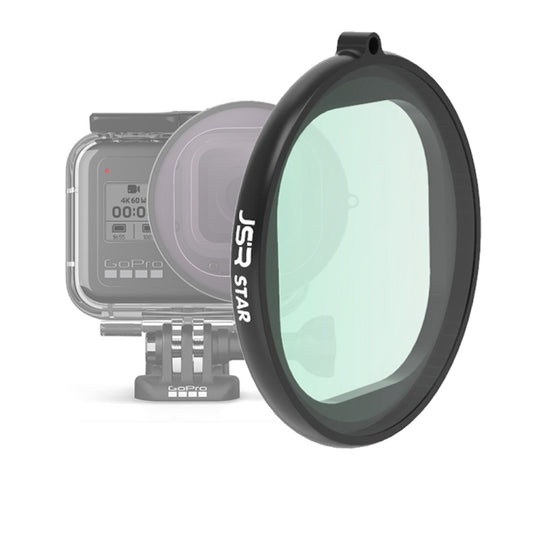 JSR Round Housing Star Effect Lens Filter for GoPro HERO8 Black - Lens Filter by JSR | Online Shopping South Africa | PMC Jewellery | Buy Now Pay Later Mobicred