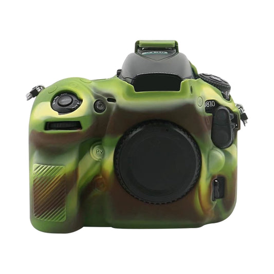 Soft Silicone Protective Case for Nikon D810 (Camouflage) - Protective Case by PMC Jewellery | Online Shopping South Africa | PMC Jewellery | Buy Now Pay Later Mobicred