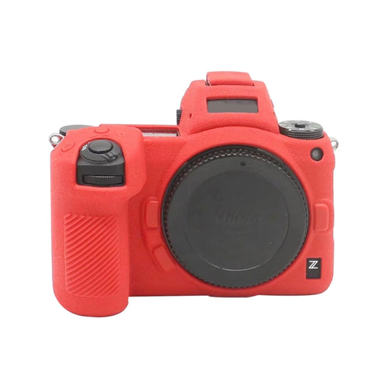 For Nikon Z7 II Soft Silicone Protective Case (Red) - Protective Case by PMC Jewellery | Online Shopping South Africa | PMC Jewellery | Buy Now Pay Later Mobicred