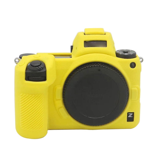 For Nikon Z7 II Soft Silicone Protective Case (Yellow) - Protective Case by PMC Jewellery | Online Shopping South Africa | PMC Jewellery | Buy Now Pay Later Mobicred