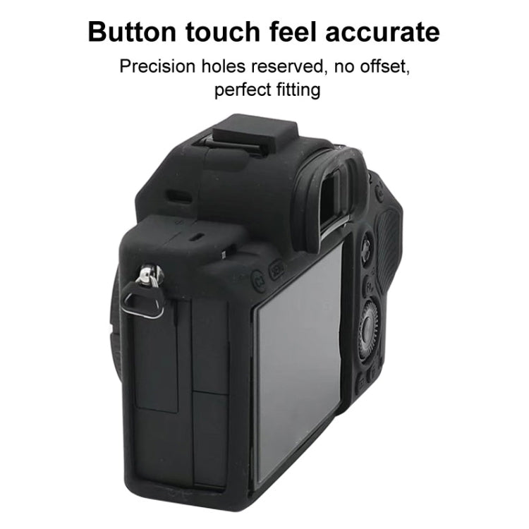 For Sony  A7S III / A7S3 Soft Silicone Protective Case(Orange) - Protective Case by PMC TechLife | Online Shopping South Africa | PMC TechLife | Buy Now Pay Later Mobicred