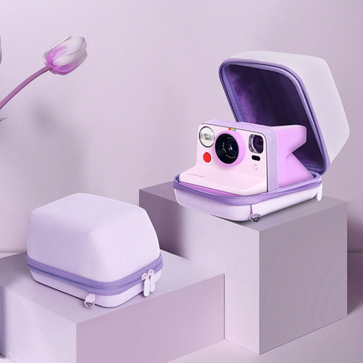 For Polaroid One Step 2 / NOW EVA Camera Case Shockproof Camera Storage Bag (Purple) - Leather Bag by PMC TechLife | Online Shopping South Africa | PMC TechLife | Buy Now Pay Later Mobicred