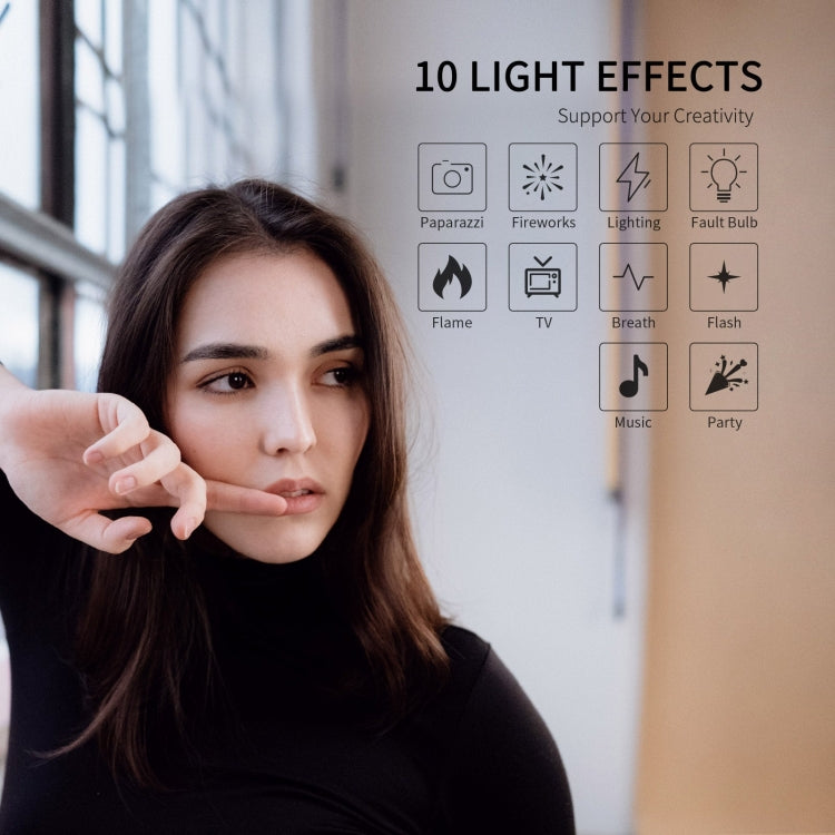 FEELWORLD FL125D 125W Daylight Point Source Video Light, Bluetooth APP Control(UK Plug) - free shipping - PMC TechLife - Order now!