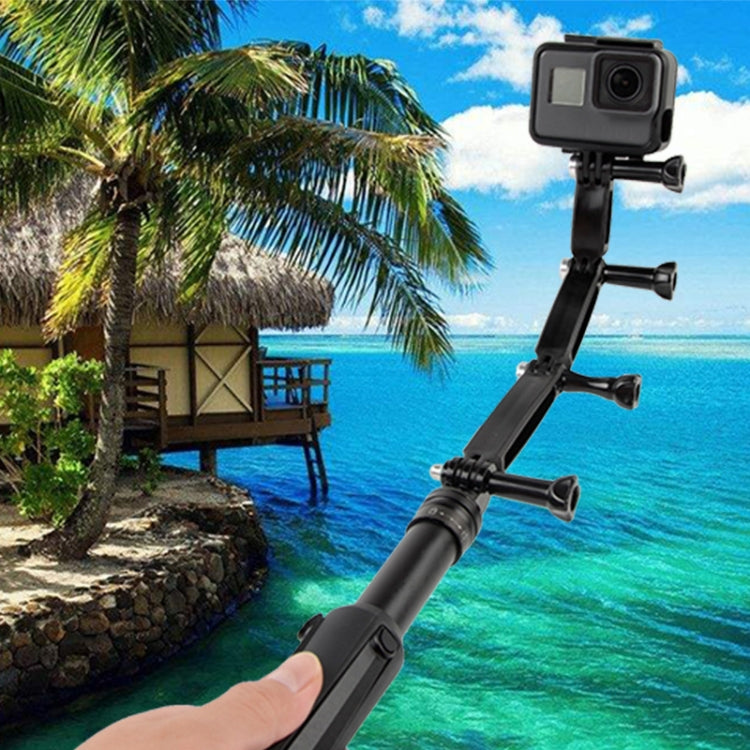 3 in 1 Joint Aluminum Extension Arm Grip Extenter for GoPro, Insta360, DJI and Other Action Cameras - Others by PMC TechLife | Online Shopping South Africa | PMC TechLife | Buy Now Pay Later Mobicred