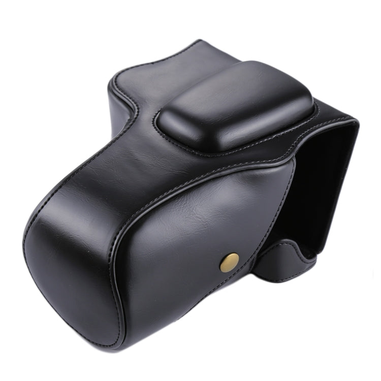 Full Body Camera PU Leather Case Bag for Canon EOS 200D  (18-55mm Lens)(Black) - free shipping - PMC TechLife - Order now!