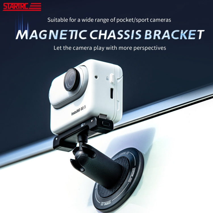 STARTRC Magnetic Base 1/4 Interface Metal Mount (Black) - free shipping - PMC TechLife - Order now!