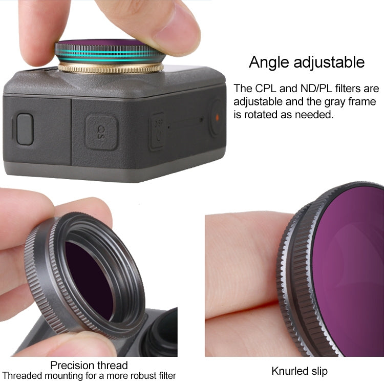 Sunnylife OA-FI171 ND32 Lens Filter for DJI OSMO ACTION - Lens Filter by Sunnylife | Online Shopping South Africa | PMC Jewellery | Buy Now Pay Later Mobicred