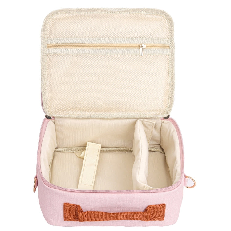 Portable Mini Printer Storage Bag For CP910/1200/1300 (Pink) - Strap Satchel by PMC TechLife | Online Shopping South Africa | PMC TechLife | Buy Now Pay Later Mobicred