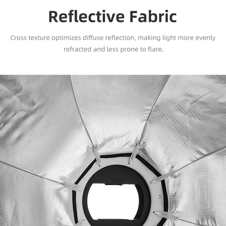 TRIOPO K65 65cm Speedlite Flash Octagon Parabolic Softbox Bowens Mount Diffuser for Speedlite - free shipping - PMC TechLife - Order now!