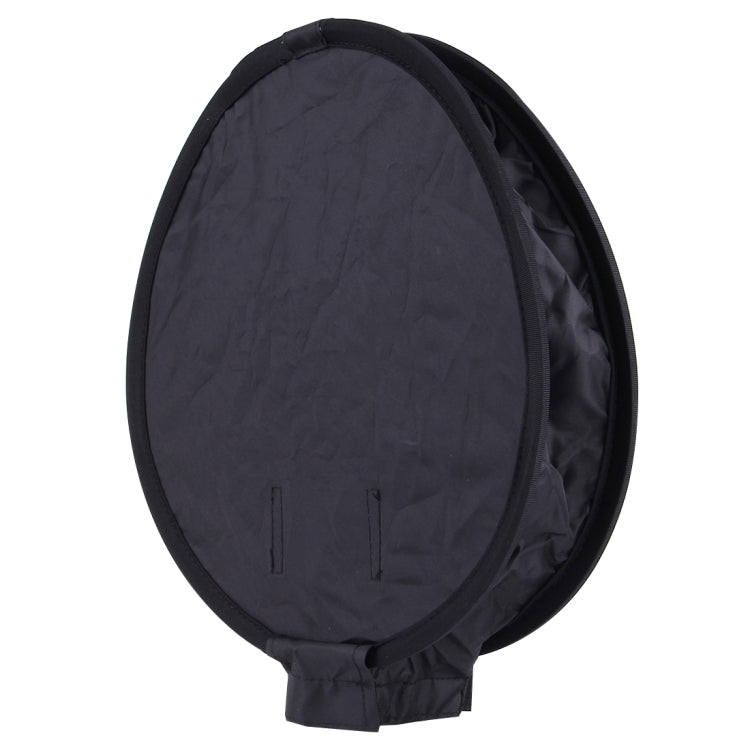 30cm Universal Round Style Flash Folding Soft Box, Without Flash Light Holder(Black + White) - free shipping - PMC TechLife - Order now!