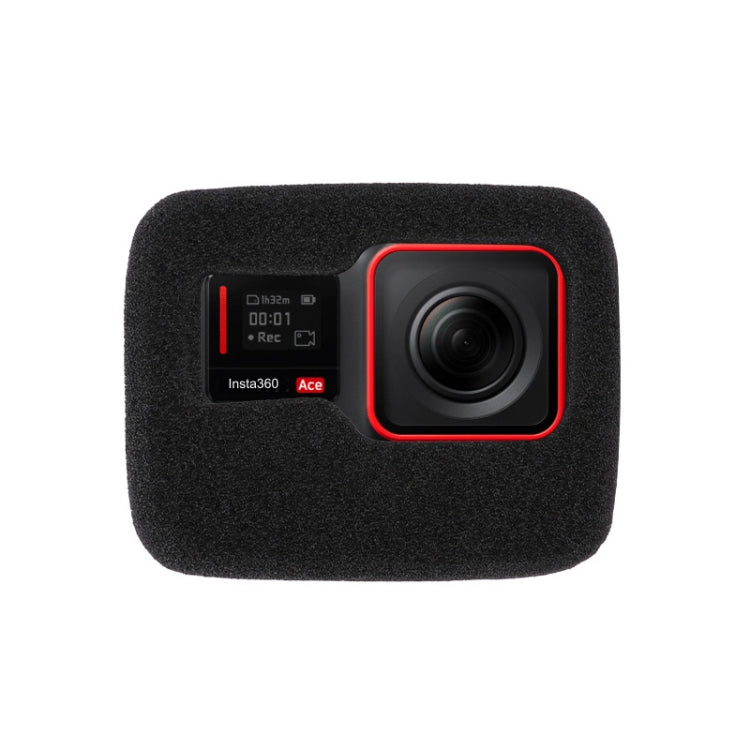 For Insta360 Ace Sponge Foam Windshield Housing Case (Black) - free shipping - PMC TechLife - Order now!