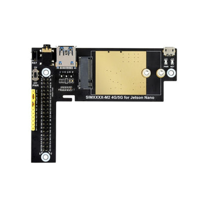 Waveshare SIM8202G-M2 5G Snapdragon X55 Multi Mode Multi Band 5G/4G/3G Module Expand Board for Jetson Nano, US Plug - Modules Expansions Accessories by WAVESHARE | Online Shopping South Africa | PMC Jewellery | Buy Now Pay Later Mobicred