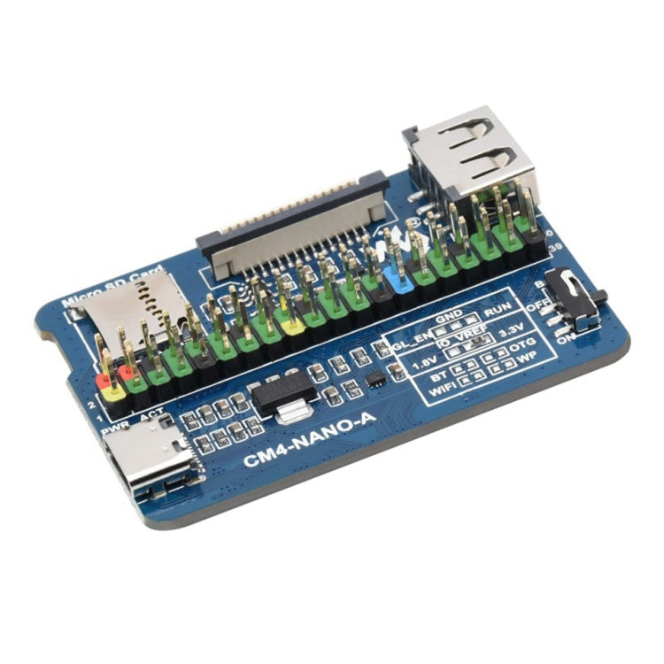 Waveshare Nano Base Board A for Raspberry Pi CM4 - Modules Expansions Accessories by PMC Jewellery | Online Shopping South Africa | PMC Jewellery | Buy Now Pay Later Mobicred