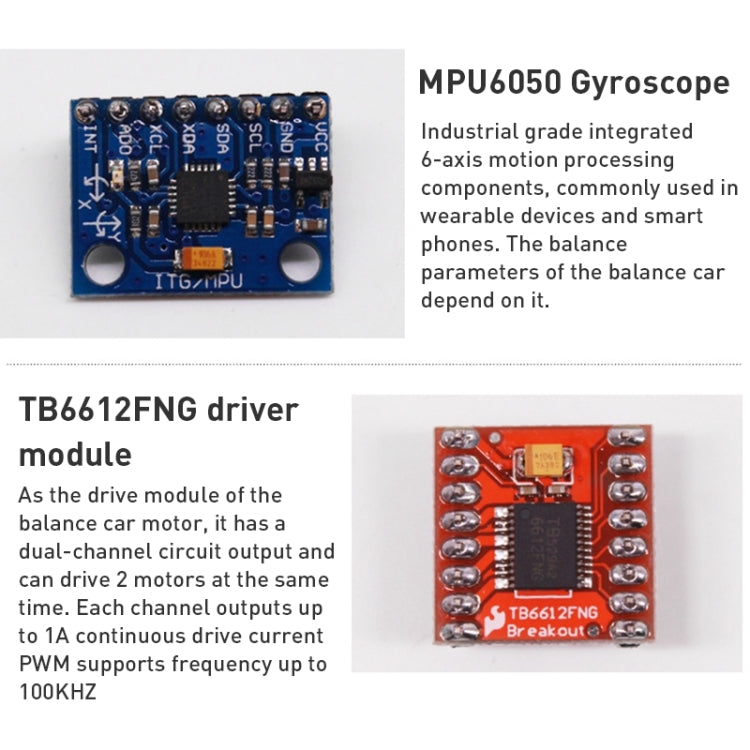 Yahboom STM32 Intelligent Two-wheel Single-chip Microcomputer Balance Car - Others by YAHBOOM | Online Shopping South Africa | PMC Jewellery | Buy Now Pay Later Mobicred