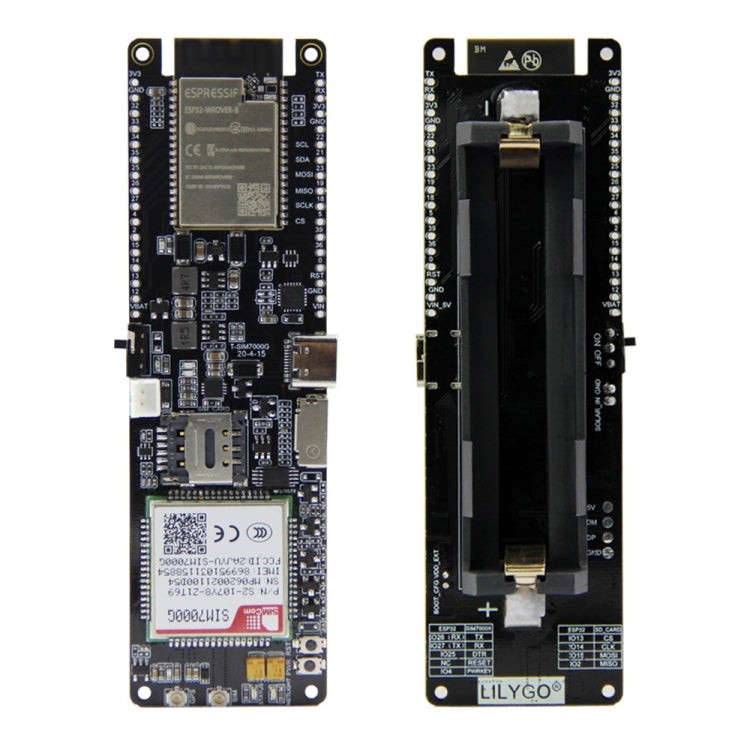 TTGO T-SIM7000G ESP32 WiFi Bluetooth 18560 Battery Holder Solar Charge Module Development Board - free shipping - PMC Jewellery - Order now!