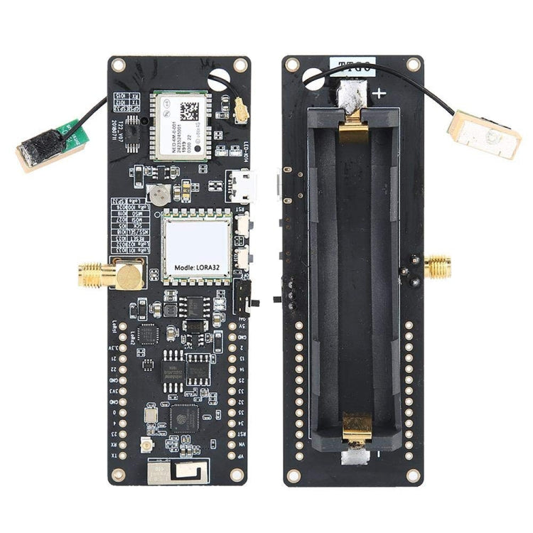 TTGO T-Beamv1.0 ESP32 Chipset Bluetooth WiFi Module 915MHz LoRa NEO-6M GPS Module with SMA Antenna, Original Version - Module by TTGO | Online Shopping South Africa | PMC Jewellery | Buy Now Pay Later Mobicred