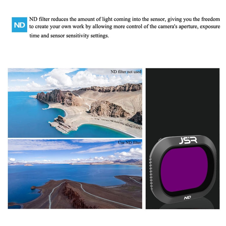 JSR Drone 5 in 1 UV+CPL+ND4+ND8+ND16 Lens Filter for DJI MAVIC 2 Pro - Mavic Lens Filter by JSR | Online Shopping South Africa | PMC Jewellery | Buy Now Pay Later Mobicred