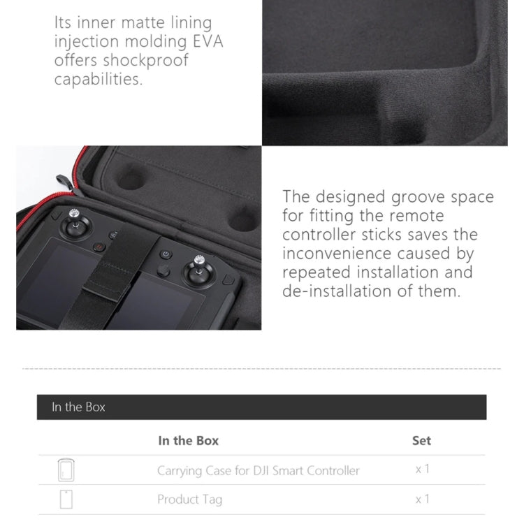 PGYTECH P-15D-005 Remote Control with Screen Portable Accessory Bag for DJI Mavic 2 - Backpacks & Bags by PGYTECH | Online Shopping South Africa | PMC Jewellery | Buy Now Pay Later Mobicred