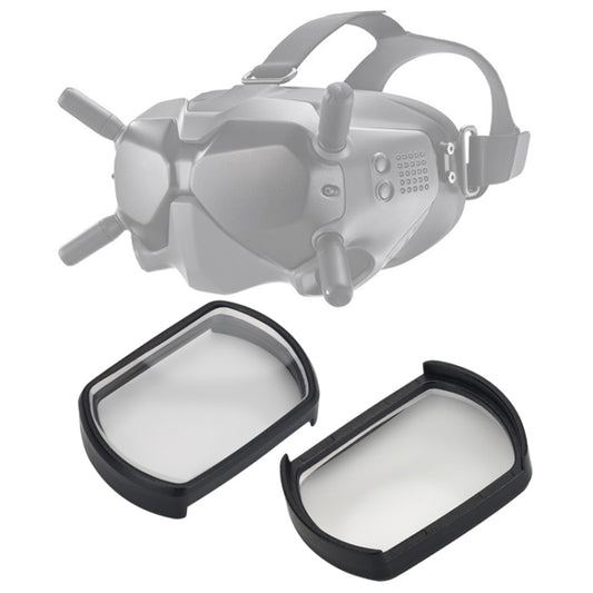 RCSTQ 2 PCS 300 Degree Myopia Glasses Lens Vision Correction Aspherical Lens for DJI FPV Goggles V2 - Lens Accessories by RCSTQ | Online Shopping South Africa | PMC Jewellery | Buy Now Pay Later Mobicred