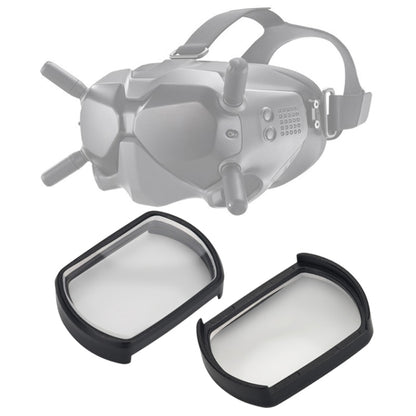 RCSTQ 2 PCS 350 Degree Myopia Glasses Lens Vision Correction Aspherical Lens for DJI FPV Goggles V2 - Lens Accessories by RCSTQ | Online Shopping South Africa | PMC Jewellery | Buy Now Pay Later Mobicred