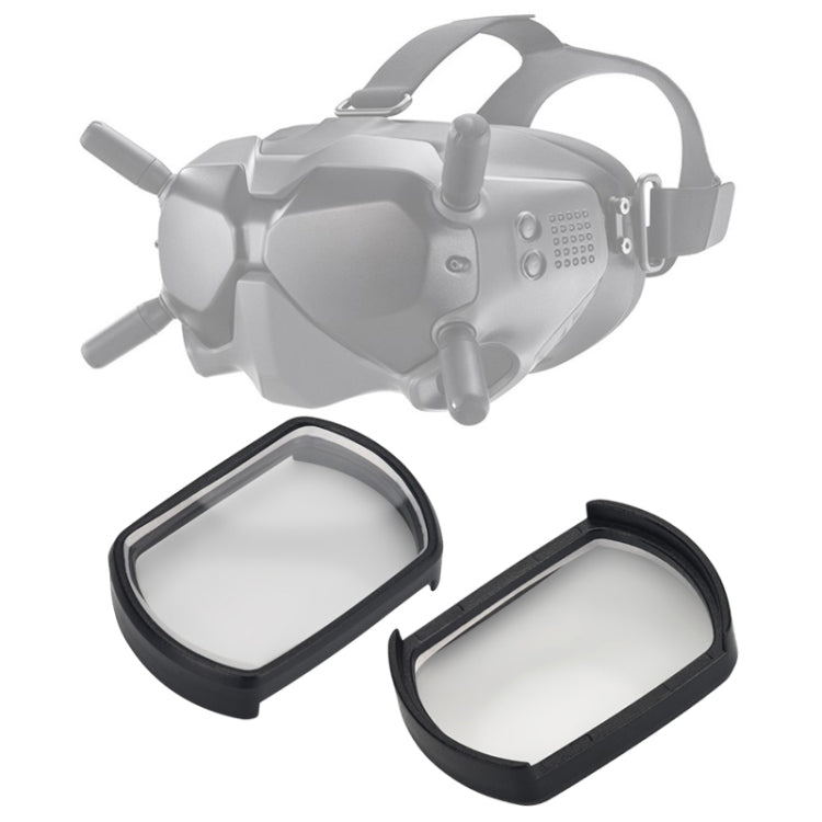 RCSTQ 2 PCS 550 Degree Myopia Glasses Lens Vision Correction Aspherical Lens for DJI FPV Goggles V2 - free shipping - PMC TechLife - Order now!
