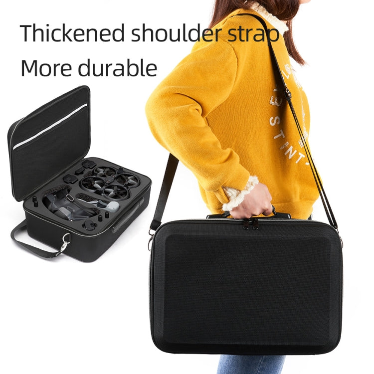 For DJI Avata Shockproof Large Carrying Hard Case Shoulder Storage Bag, Size: 38 x 28 x 15cm(Black) -  by PMC Jewellery | Online Shopping South Africa | PMC Jewellery | Buy Now Pay Later Mobicred