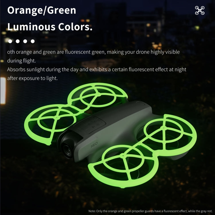 For DJI Neo STARTRC Drone Propeller Protective Guard Anti-collision Ring (Green) - free shipping - PMC TechLife - Order now!