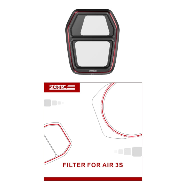 For DJI Air 3S STARTRC UV Lens Filter - free shipping - PMC TechLife - Order now!