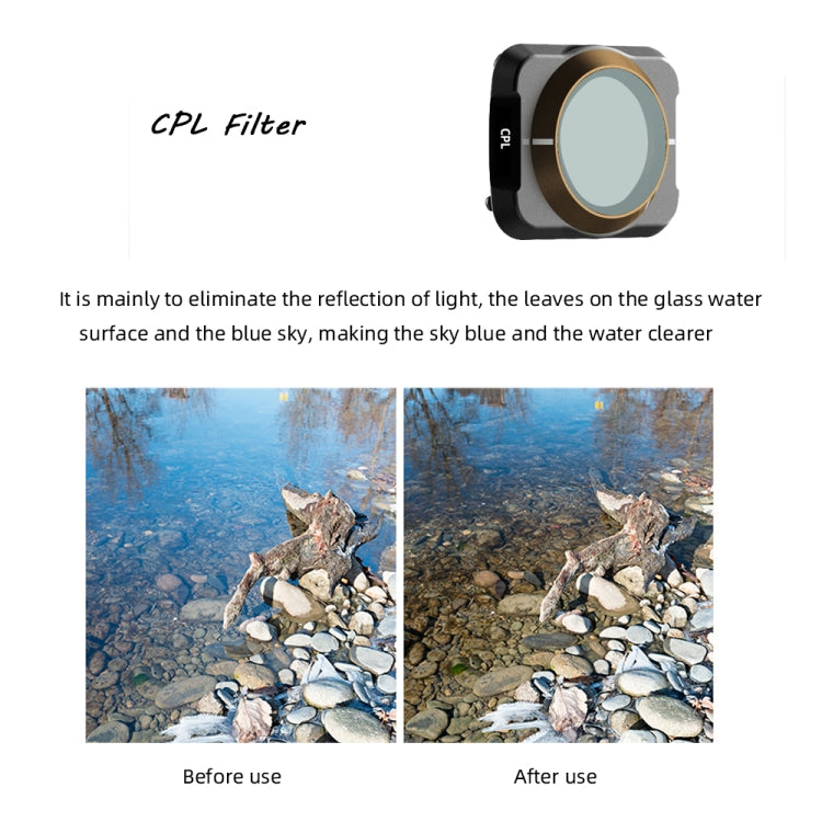 JSR Drone 4 in 1 UV+CPL+ND8+ND16+ND32+ND64 Lens Filter for DJI MAVIC Air 2 - Mavic Lens Filter by JSR | Online Shopping South Africa | PMC Jewellery | Buy Now Pay Later Mobicred