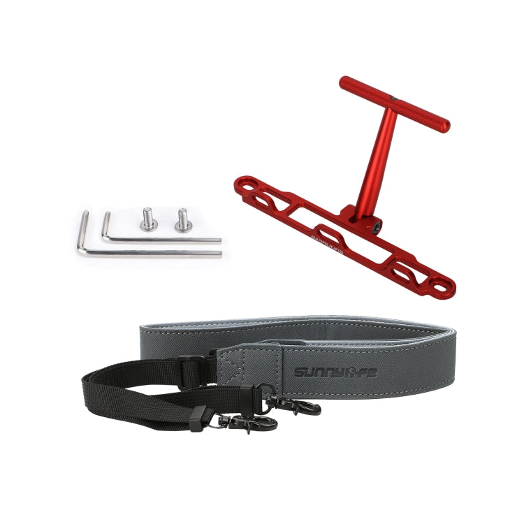 For DJI RC 2 / 1 Sunnylife ZJ764 Controller Handle Waist Support Tabletop Mount Neck Strap Hook Hanger Bracket (Red) - free shipping - PMC TechLife - Order now!