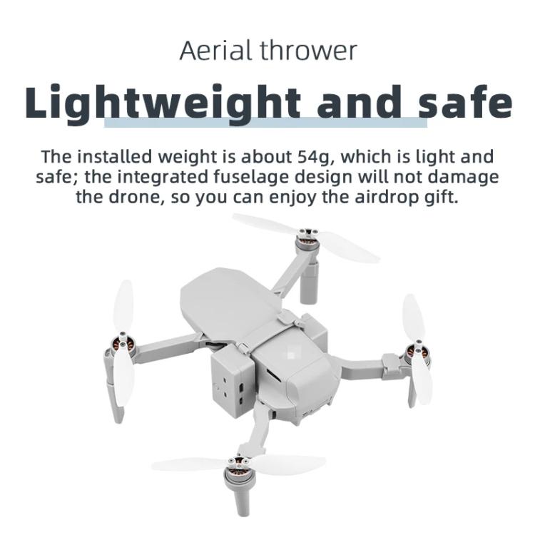 For DJI Mini 2 / Mavic Mini Air-Dropping System Thrower Parabolic (Grey) - free shipping - PMC TechLife - Order now!
