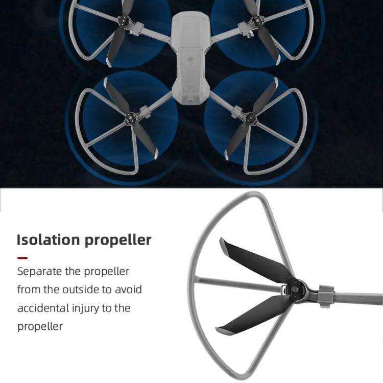 For DJI Mavic Air 2 / Air 2S BRDRC Drone Propeller Protective Guard Anti-collision Ring (Grey) - free shipping - PMC TechLife - Order now!