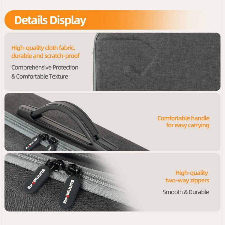 For DJI Mavic 4 Pro Sunnylife Drone Body Carrying Case Storage Bag (Grey) - free shipping - PMC TechLife - Order now!