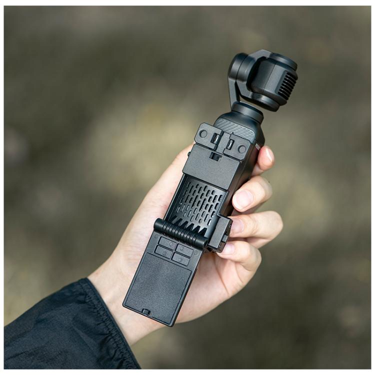 For DJI Osmo Pocket 3 STARTRC Folding Magnetic Mount Base Fixed Bracket (Black) - free shipping - PMC TechLife - Order now!