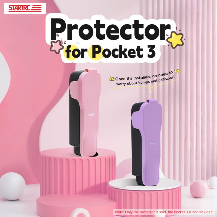 For DJI Osmo Pocket 3 STARTRC Storage Box Protective Case with Lanyard (Purple) - free shipping - PMC TechLife - Order now!